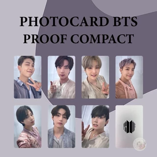 [ PHOTOCARD ] Thẻ Card Bo Góc Thành Viên BTS - PROOF COMPACT - Giấy C300 Cứng Cáp - Cán Sần Xịn [FANMADE]