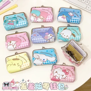 Ví Da Nhỏ Đựng Tiền Xu Họa Tiết sanrio Hoạt Hình Dễ Thương