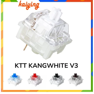 Kang White v3 switch Kang White v3 linear pre lubricating oil Kang White v3 switch KTT Kang White v3 linear 124 3-pin switch