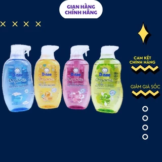 Sữa Tắm gội toàn thân Baby Dnee 380ml cho Bé từ sơ sinh đến 3 tuổi .