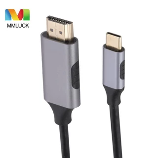 Cáp Chuyển Đổi USB 3.1 Type C Sang Hdmi 10Gbps Cho Điện Thoại / Máy Tính Bảng / Laptop / TV