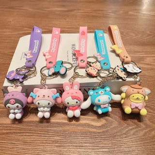 SANRIO Móc Khóa Hello Kitty Xinh Xắn Dễ Thương