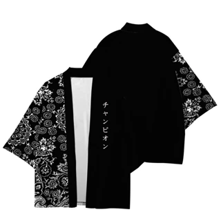 Áo Choàng kimono In Hình 3d Thời Trang Xu Hướng Nhật Bản Cho Nam