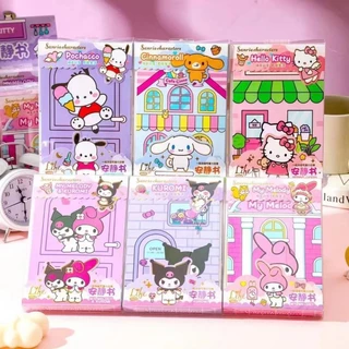 Hoạt Hình Cuốn Sách Hạt Đậu Simba hello kitty kuromi my melody Pacnamoroll pachacco Không Cắt Không Gây Tiếng Ồn Làm Bằng Tay Cho Học Sinh diy