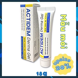 Gel giảm mụn và dưỡng ẩm da ACTIDEM Derma Gel 18g