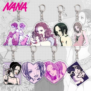 Móc khóa mica Anime NANA Manga Osaki Keychain Ai Yazawa Osaki Serizawa Reira Phụ Kiện Trang Trí Túi Xách balo