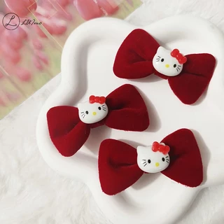 SANRIO 1 Chiếc Kẹp Tóc Hình hello kitty Dễ Thương y2k