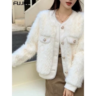 FUJIN áo_khoác áo_phao áo phao nữ  Chất lượng cao Fashion Thông thường casual WJK23C0LF8 52Z231225