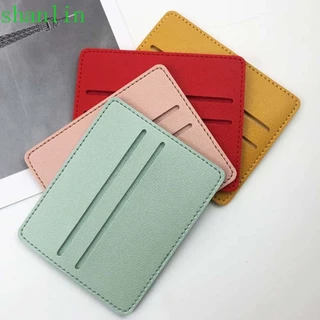 Hanlin Slim Card Holder Nam Nữ Thẻ Tín Dụng ID Thẻ Ngân Hàng Mỏng Túi Đựng Thẻ Ngân Hàng