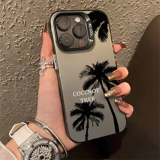 Ốp Điện Thoại Họa Tiết Sea View Tương Thích Cho IPhone 11 12 13 14 15 Plus Xr X XsMax 11pro 7 / 8 Plus Se2020 Ốp Điện Thoại Cạnh Mềm Lỗ Lớn Thời Trang