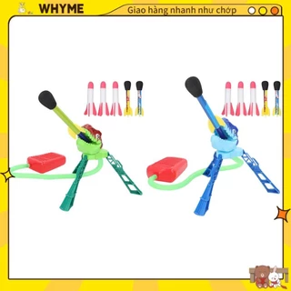 WHYME Kids Rocket Launcher Hiệu ứng phát sáng an toàn Bước lên đồ chơi phóng cho giải trí thể thao ngoài trời