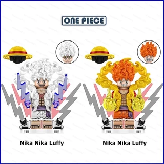 One Piece Nika Luffy Minifigure Khối Xây Dựng Quà Tặng Cho Trẻ Em Bộ Sưu Tập Mô Hình Búp Bê Đồ Chơi Cho Trẻ Em Trang Trí