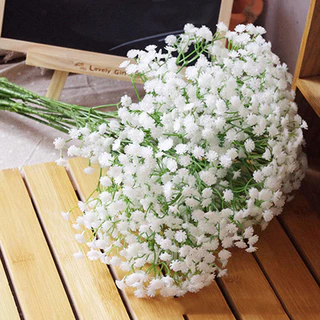 1 Máy Tính Nhân Tạo Babysbreath Gypsophila Lụa Hoa Tiệc Cưới DIY Trang Trí Nhà