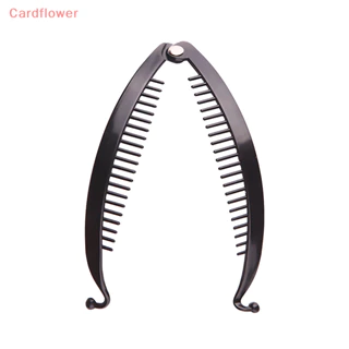 < Cardflower > Kẹp tóc hình cá mờ đơn giản thời trang Kẹp tóc đuôi ngựa cho nữ Phụ kiện tóc Twist Barrettes Dụng cụ tạo kiểu mới