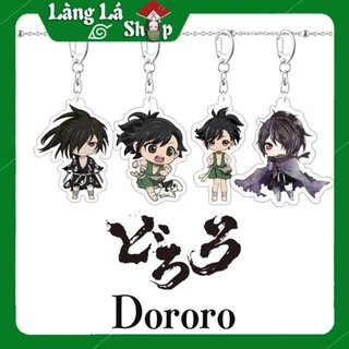 Móc khoá Mica dây xịn anime Dororo (Dororo to Hyakkimaru) - Nhựa Cứng Acrylic In 2 mặt sắc nét ( ảnh thật )