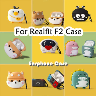 [Giảm giá hấp dẫn] Cho Realfit F2 ốp tai ng Case Vỏ Bảo Vệ Hộp Sạc Tai Nghe phim hoạt hình Độc đáo