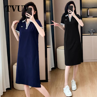 Tvuv Plus Size Xuất Hiện Đầm Giải Trí Mỏng 9638