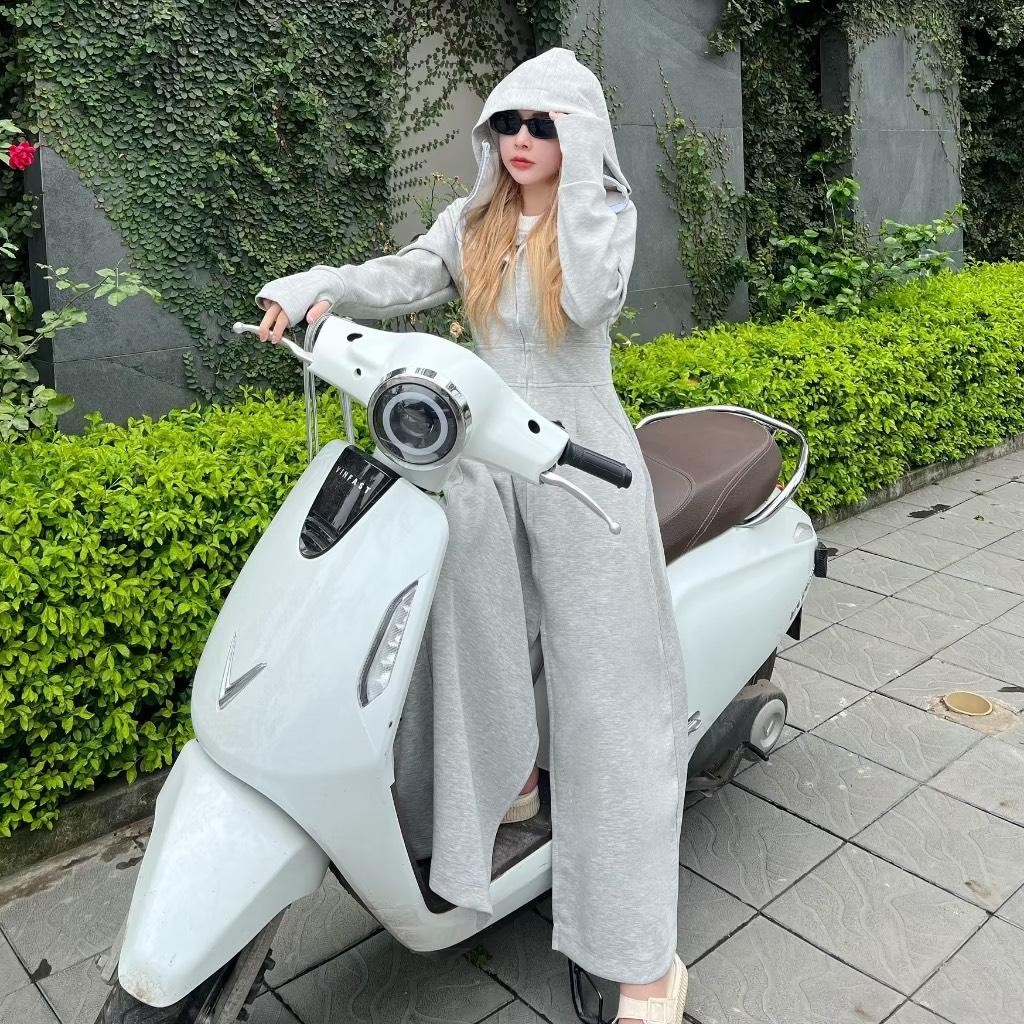 Áo Chống Nắng Nữ Toàn Thân Vải Umi Cotton Dày Dặn,Mềm,Mịn,Mát Cao Cấp Hàng Chuẩn Loại 1