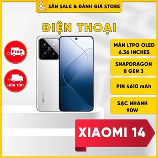 Điện thoại Xiaomi 14 5G (BH Lỗi 1 Đổi 1) - Snapdragon 8 Gen 3