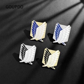 1 Anime Thổ Cẩm Sáng Tạo Cosplay Bộ Sưu Tập Lapel Pin Scout Legion