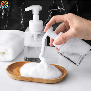 250 / 400ml Trống Bóp Tạo Bọt Bơm Xà Phòng Chai Xốp Hộp Đựng Mỹ Phẩm Hộp Đựng PET Chai Du Lịch Lỏng