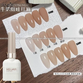 ♕ Xeijayi 3 Chai/1 Bộ Gel Sơn Móng Tay Wow Base Series Ice Transparent Phototherapy Keo Xuân Hè Nail Art Sinh viên Nữ Làm móng tay cho tiệm Nail 15ml NỘI THẤT