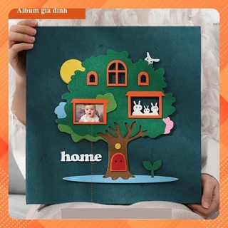 Album ảnh DIY chứa 200-500 ảnh các size lưu lại quá trình phát triển của trẻ, album tự thiết kế với nhiều quà tặng kèm