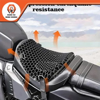 Đệm lót yên xe máy bằng silicone thoáng khí giảm áp lực