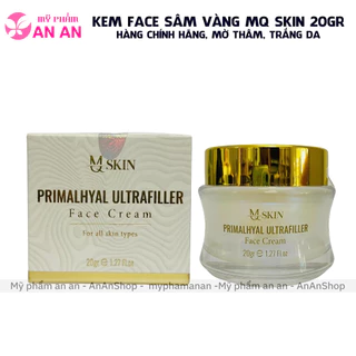 KEM FACE SÂM VÀNG MQ SKIN 20GR , KEM DƯỠNG TRẮNG DA BAN NGÀY SÂM VÀNG - HÀNG CHÍNH HÃNG 8936117150883