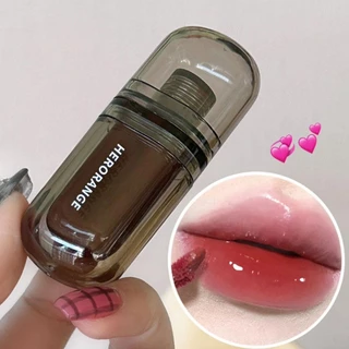 PESSLOK Son môi HERORANGE Son bóng dưỡng ẩm lâu trôi Lip Glaze