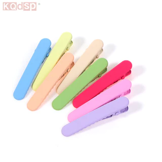 Widefiling 10 Chiếc Màu Kẹo Kẹp Tóc Dụng Cụ Tạo Kiểu Tóc Công Chúa Barrette Cá Sấu Kẹp Traceless DIY Kẹp Tóc Nữ Bé Gái Phụ Kiện Tóc Đẹp