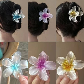 AIJOLEN Phong Cách Hàn Quốc 7cm Gradient Hoa Tóc Cô Gái Ngọt Ngào Lấy Kẹp Uốn Nữ Thời Trang Phụ Kiện Tóc