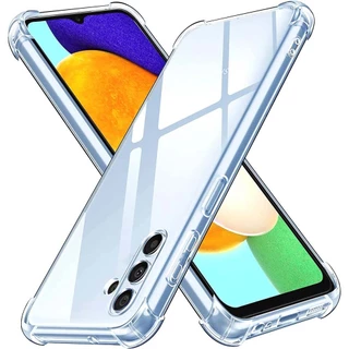 Ốp Lưng Trong Suốt Cho Samsung Galaxy A55 A35 A25 A05 A05S A15 A14 4G A24 A34 A54 A13 A23 A33 5G Vỏ Điện Thoại Silicon Chống Sốc Dày