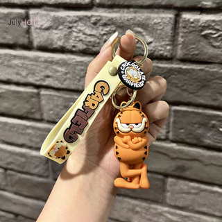 Julyhot Hoạt Hình Anime Kawaii Garfield Mèo Móc Khóa Mặt Dây Chuyền Chìa Khóa Ô Tô Túi Điện Thoại Trang Trí Trang Sức Cho Trẻ Em Người Lớn Quà Tặng Sinh Nhật Massivedeals