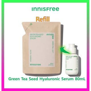 Serum Hyaluronic hạt trà xanh Innisfree 80mL [Refill] / Innisfree Green Tea Seed Hyaluronic Serum 80mL [Refill]