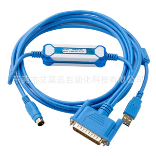 Thích hợp cho Cáp lập trình Mitsubishi plc Cáp dữ liệu Tải xuống Cáp kết nối FX / A Series Cáp truyền thông USB-SC09