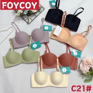 ￼C21 Set 3 áo ngực su đúc trơn xinh, mềm mịn, ôm dáng đệm bàn tay nâng 3.5p