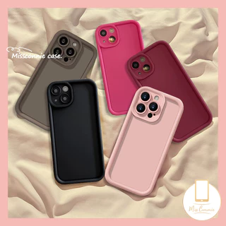 Ốp Màu Kẹo Macaron Sang Trọng Cho Redmi 13C 13 12C 9A 10 A2 9T 9 10A 10C A1 9C Note 13 12 11 8 9 10s 11s 10 Pro Max Mi 12 11 Lite Poco M3 Silicon Lỏng Đơn Giản Chắc Chắn Vỏ màu