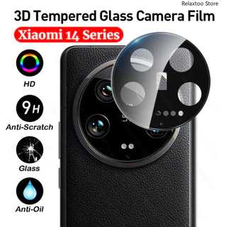 Kính bảo vệ ống kính máy ảnh 3D Xiaomi14 Phim cho Xiaomi MI 14 Ultra Pro Lite 14Ultra 14Pro 14Lite 5G Full Cong Camera phía sau Bảo vệ màn hình Kính cường lực Mặt sau ống kính Phim điện thoại