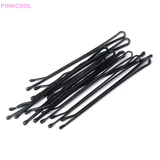 Hồng COOL 25 Chiếc 5.5cm Kẹp Tóc Nữ Kẹp Tóc Xoăn Sóng Cầm Kiểu Tóc Kẹp Tóc HOT