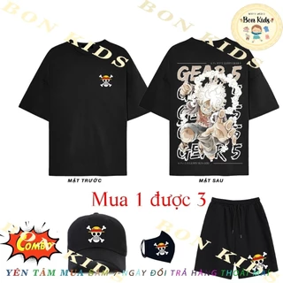 HIT Combo hủy diệt - mua 1 được 3 | Áo thun Onepiece, áo phông in hình Onepiece Luffy Zoro Sanji ACE