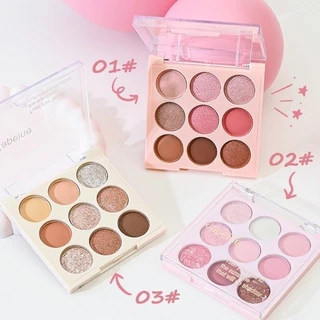 Kem Phấn Mắt Bảng Lấp Lánh Hoa Hồng Blush Yến Mạch Trái Đất Mờ Đào 9 Màu Phấn Mắt Hàn Quốc Trang Điểm Nữ Mỹ Phẩm Pallete