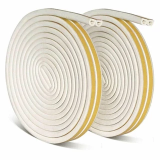 NEW>>6M Windproof Self Adhesive Tape for Casement Door Weatherproof Rubber Seal Strip