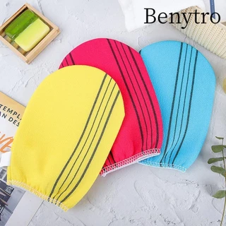 Benytro Găng tay tắm Khăn tẩy tế bào chết sợi Viscose bền bỉ