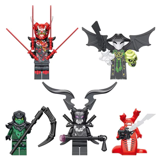 Phantom Ninja Series Khối Xây Dựng Lắp Ráp Minifigures Đồ Chơi Trẻ Em Trang Trí