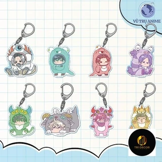 Móc khóa keyring BLUE LOCK ver QUÁI VẬT in hình anime chibi quà tặng dễ thương