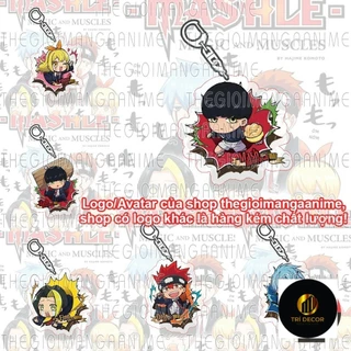 Móc khóa MASHLE: Magic and Muscles ver SỨC MẠNH in hình CƠ BẮP VÀ PHÉP THUẬT anime chibi trong acrylic