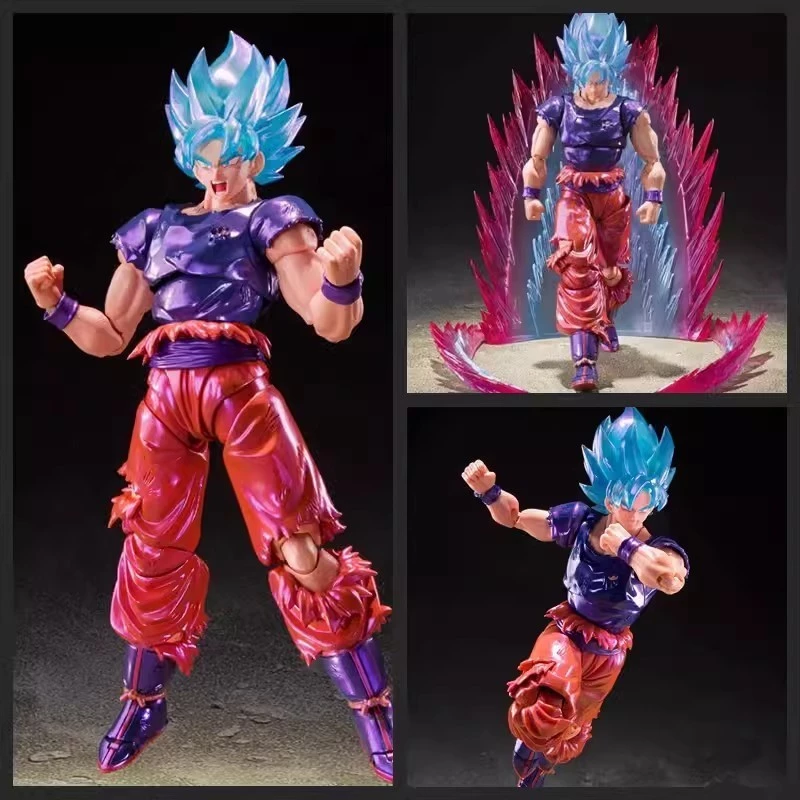 16cm Dragon Ball Super Saiyan Son Goku Shf Nhân Vật Hành Động SSGSS Kỷ Niệm 30 Năm Vjump Giới Hạn Đồ Chơi