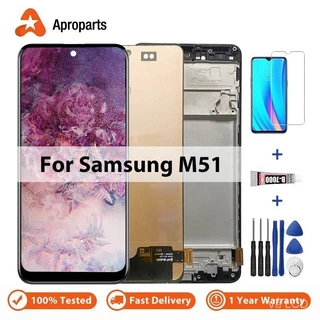 Thay thế chuyên nghiệp Màn hình cảm ứng LCD 100% cho Samsung Galaxy M51 m515 m515f sm-g515f / DSN 17U4