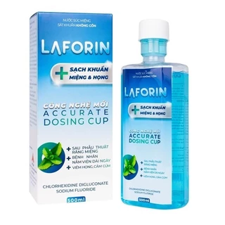 Nước súc miệng Laforin Accurate Dosing Cup 500ml